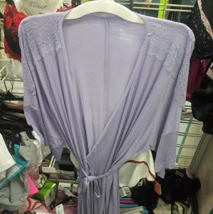 New lavender dressing robe
